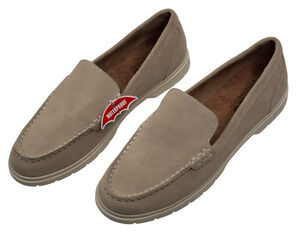 Blondo Arianna Almond Suede Waterproof Moc Toe Loafer Womens 9M New MSRP $119